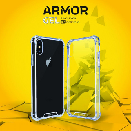 Apple iPhone 14 Plus Coque Roar Armor Jelly Étui haut de gamme  Transparent