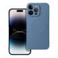Apple iPhone 14 Pro Max Coque Silicone Mag Cover MagSAFE  Bleu