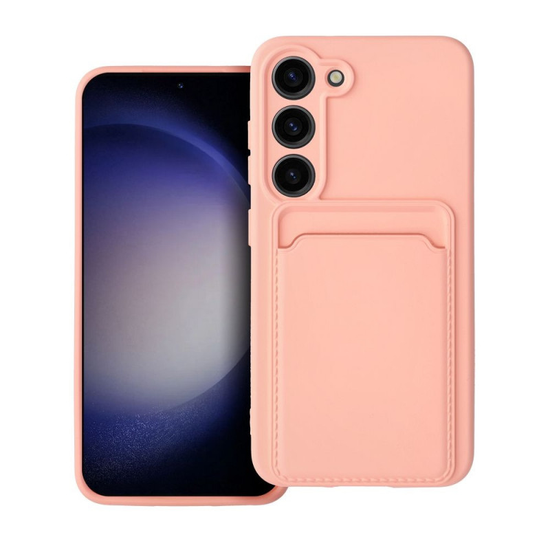 Samsung Galaxy S23 5G Coque Card Rose