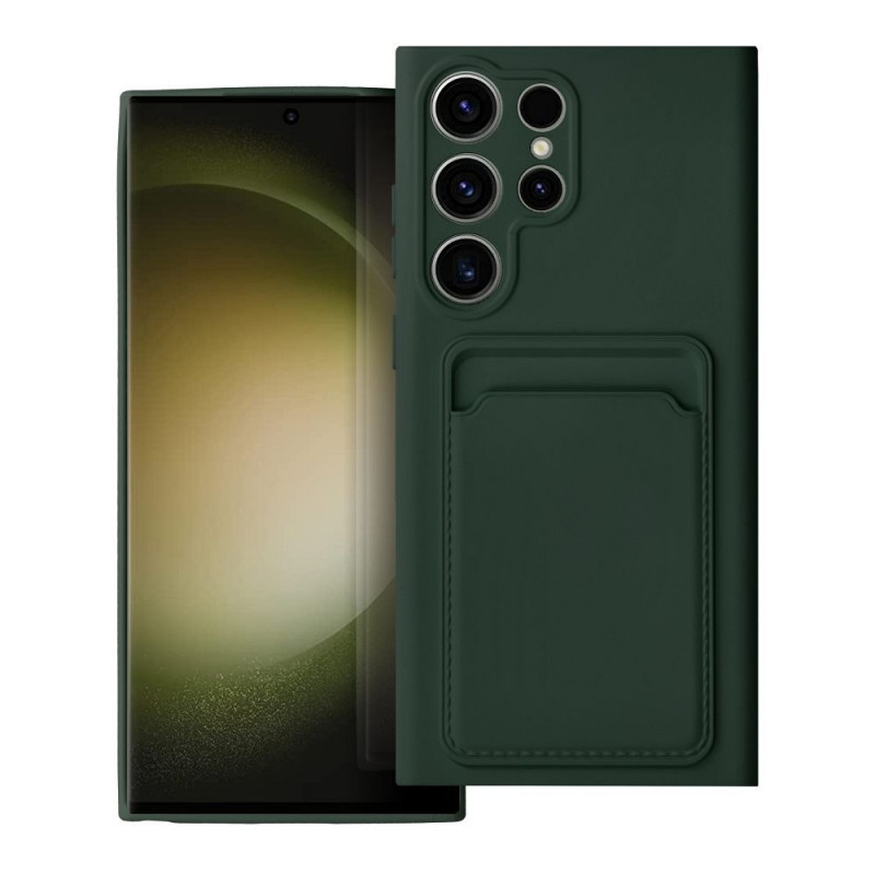Samsung Galaxy S23 Ultra 5G Coque Card Vert