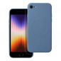 Apple iPhone SE 2020 Coque Silicone Mag Cover MagSAFE  Bleu