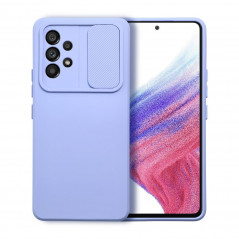 Samsung Galaxy A12 Coque Slide Lavande
