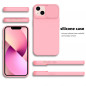 Samsung Galaxy A12 Coque Slide Rose clair
