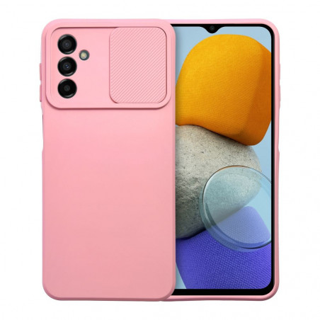 Samsung Galaxy A04s Coque Slide Rose clair