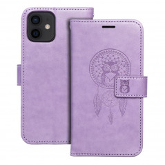 Apple iPhone 12 Portefeuilles MEZZO Book Capteurs de rêve  Violet (Purple)