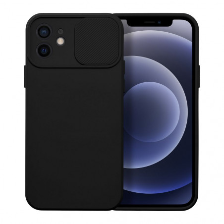 Apple iPhone 12 Coque Slide Noir