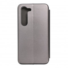 Samsung Galaxy S23 5G Portefeuilles Book Elegance Élégant  Gris