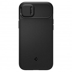 Apple iPhone 14 Plus Coque Spigen Optik Armor Noir