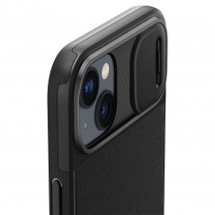 Apple iPhone 14 Plus Coque Spigen Optik Armor Noir