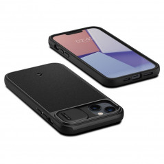 Apple iPhone 14 Plus Coque Spigen Optik Armor Noir