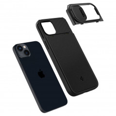 Apple iPhone 14 Plus Coque Spigen Optik Armor Noir