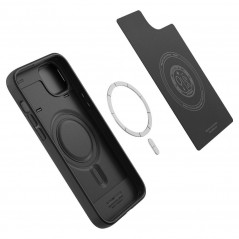Apple iPhone 14 Plus Coque Spigen Optik Armor Noir