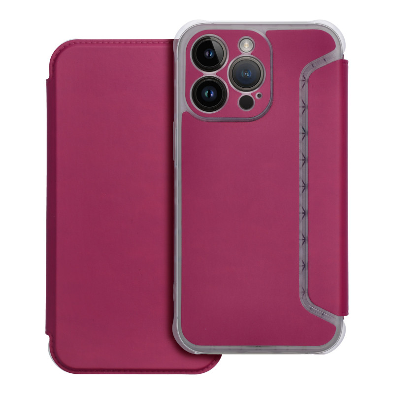 Apple iPhone 14 Pro Max Portefeuilles Piano Book Magenta