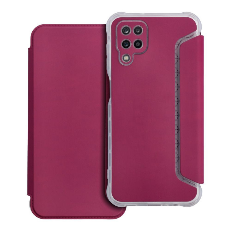 Samsung Galaxy A12 Portefeuilles Piano Book Magenta