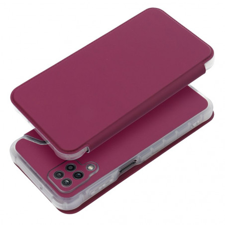 Samsung Galaxy A12 Portefeuilles Piano Book Magenta