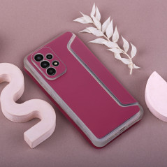 Samsung Galaxy A12 Portefeuilles Piano Book Magenta