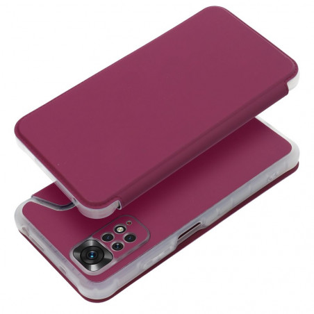 XIAOMI Redmi Note 11S Portefeuilles Piano Book Magenta