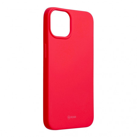 Apple iPhone 14 Coque Roar Colorful Jelly Rose vif