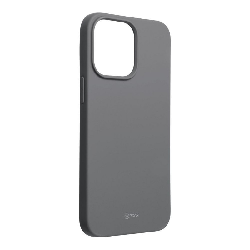 Apple iPhone 14 Pro Max Coque Roar Colorful Jelly Gris