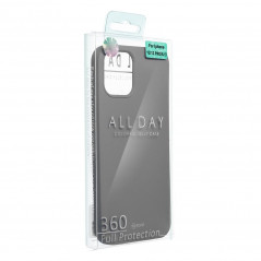 Apple iPhone 14 Pro Max Coque Roar Colorful Jelly Gris