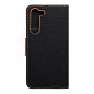 Samsung Galaxy S23 Plus 5G Portefeuilles Canvas Book Noir