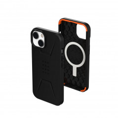Apple iPhone 13 Coque Urban Armor Gear Civilian Étui haut de gamme  MagSAFE  Noir