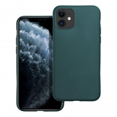 Apple iPhone X Coque MATT Vert foncé
