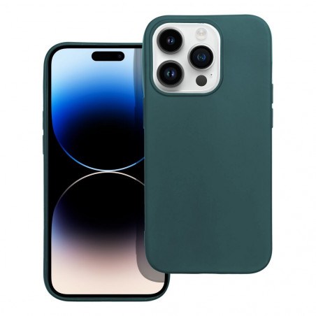 Apple iPhone 14 Pro Coque MATT Vert foncé