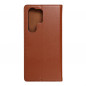 Samsung Galaxy S23 Ultra 5G Portefeuilles Leather case SMART PRO Élégant  Brun