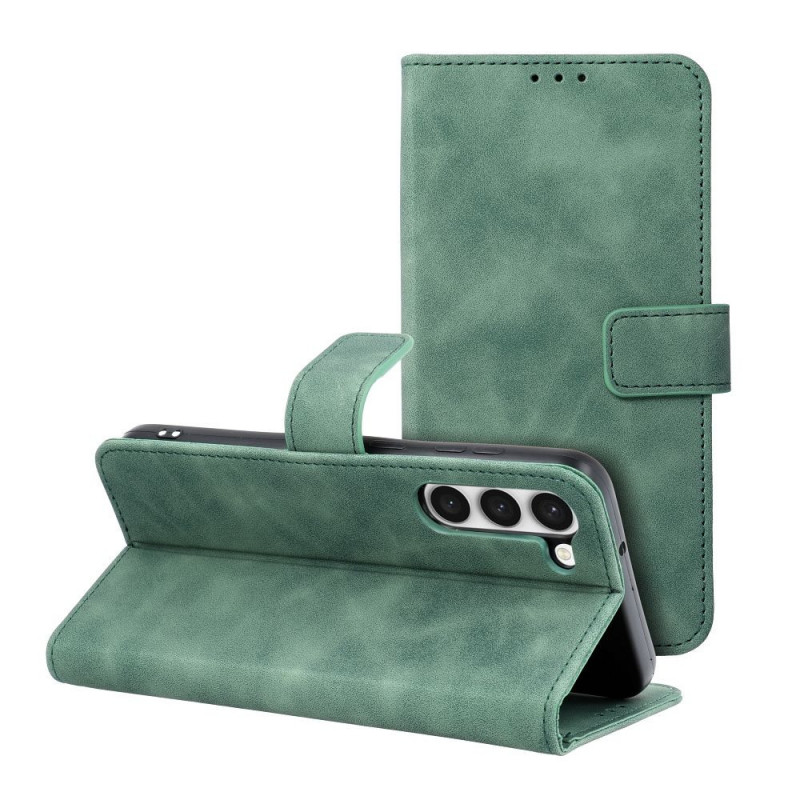 Samsung Galaxy S23 Plus 5G Portefeuilles TENDER Book Vert