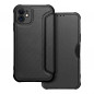 Apple iPhone 11 Portefeuilles Razor Book Fibre de carbone, Modèle de carbone  Noir