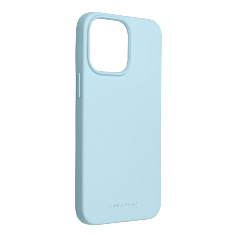 Apple iPhone 14 Pro Max Coque Roar Space Monochromatique, Élégant  Bleu ciel