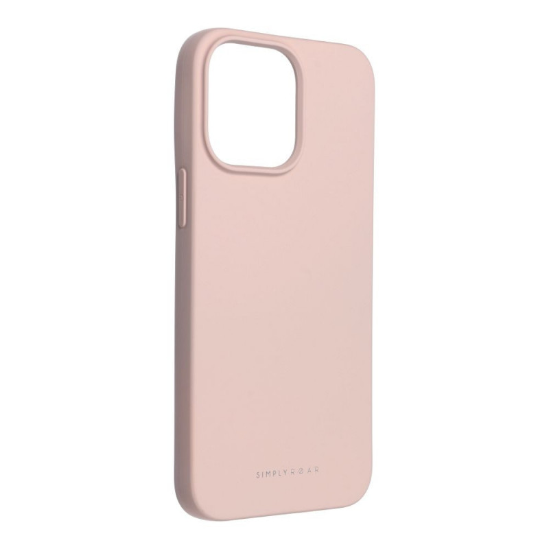Apple iPhone 14 Pro Max Coque Roar Space Monochromatique, Élégant  Rose