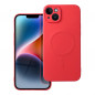Apple iPhone 14 Plus Coque Silicone Mag Cover MagSAFE  Rouge