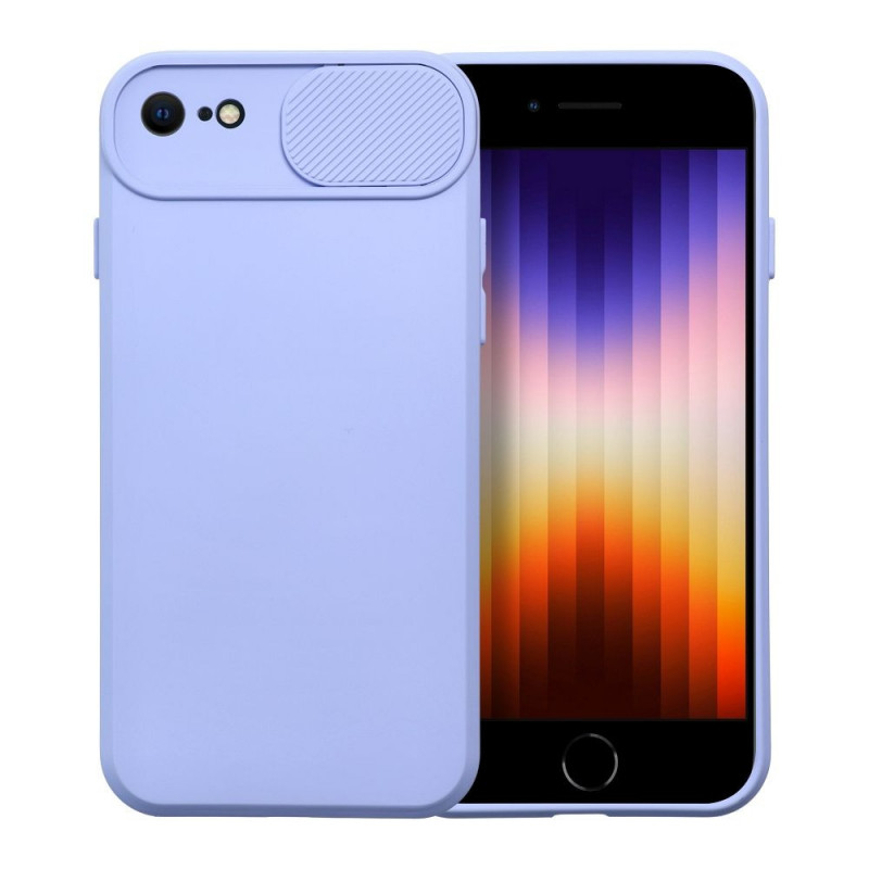 Apple iPhone SE 2020 Coque Slide Lavande