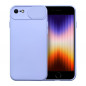 Apple iPhone SE 2022 5G Coque Slide Lavande