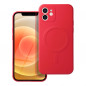 Apple iPhone 12 mini Coque Silicone Mag Cover MagSAFE  Rouge