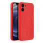 Apple iPhone 12 mini Coque Silicone Mag Cover MagSAFE  Rouge
