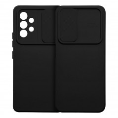 Samsung Galaxy A12 Coque Slide Noir