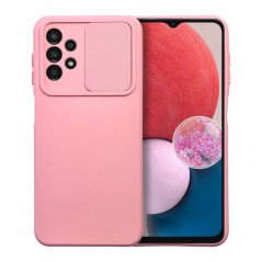 Samsung Galaxy A13 LTE Coque Slide Rose clair