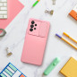 Samsung Galaxy A52s 5G Coque Slide Rose clair