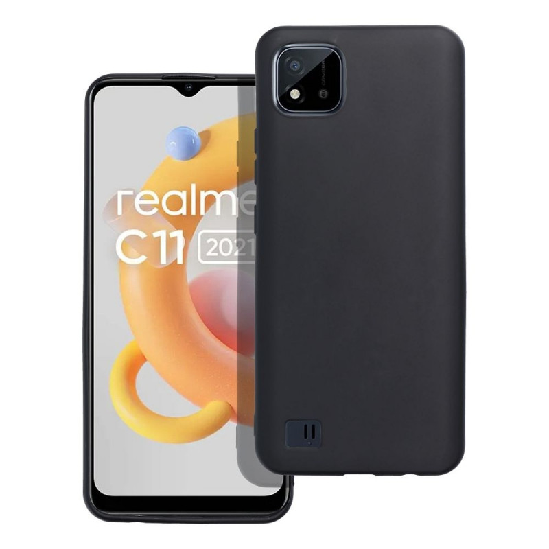 realme C11 2021 Coque MATT Noir
