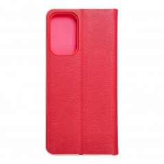 Samsung Galaxy A23 5G Portefeuilles LUNA Book Gold Élégant  Rouge