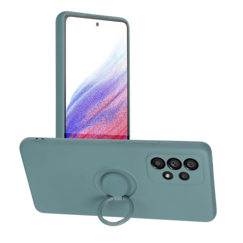 Samsung Galaxy S23 Plus 5G Coque Silicone ring Vert