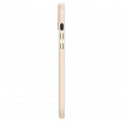 Apple iPhone 14 Coque Spigen Thin Fit Sable beige