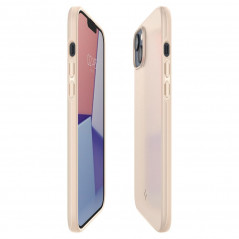 Apple iPhone 14 Coque Spigen Thin Fit Sable beige