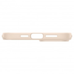 Apple iPhone 14 Coque Spigen Thin Fit Sable beige