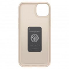 Apple iPhone 14 Coque Spigen Thin Fit Sable beige