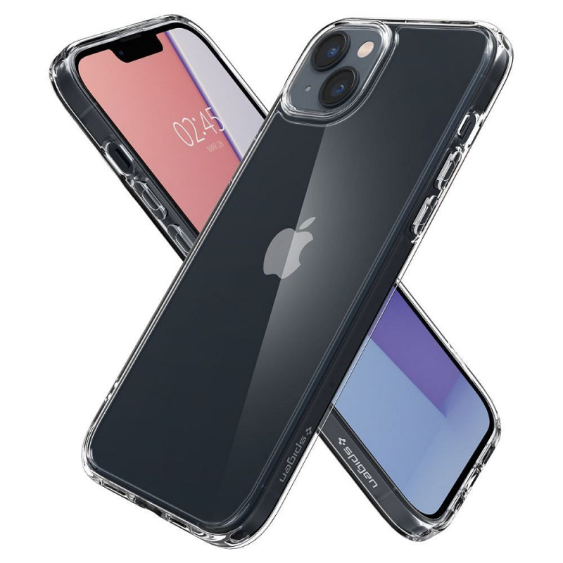 Apple iPhone 14 Coque Spigen Ultra Hybrid Clair comme du cristal  Transparent