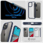 Apple iPhone 14 Pro Coque Spigen Ultra Hybrid Clair comme du cristal  Bleu marine